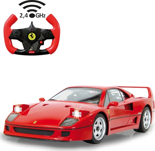 Jamara Ferrari F40 τηλεκατευθυνόμενο αυτοκίνητο RC 1:14, κόκκινο, 2,4 GHz