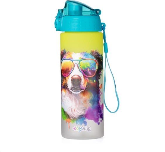 Μπουκάλι πόσης OXY Click 600 ml crazy animals σκύλος