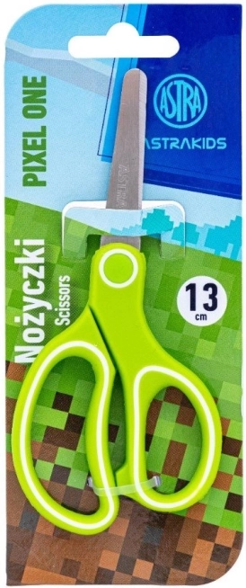 Ψαλίδι Astra με χάρακα Minecraft 13 cm