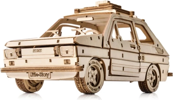 Little Story ξύλινο 3D μοντέλο-κατασκευή FSO Fiat 126p