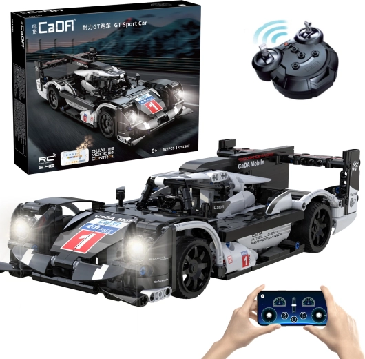 CaDA τηλεκατευθυνόμενο σπορ αυτοκίνητο GT Sport Car με φώτα LED