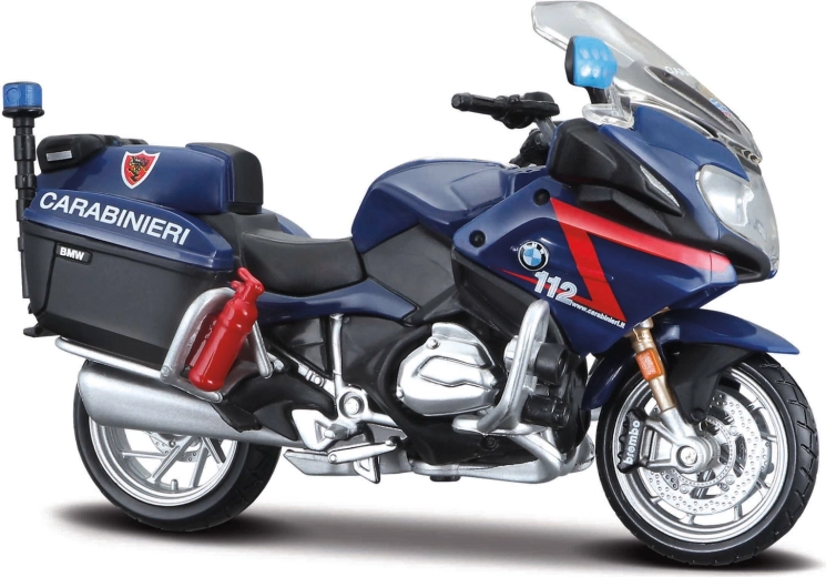 Αστυνομική μοτοσικλέτα Maisto BMW R 1200 RT Carabinieri 1:18