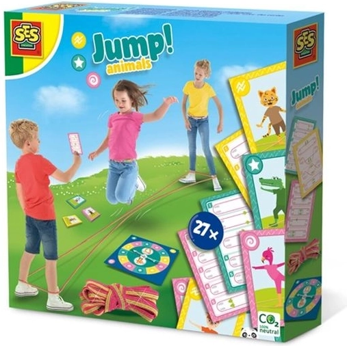 SES Creative Jump! ζώα – κινητικό παιχνίδι με άλματα για παιδιά