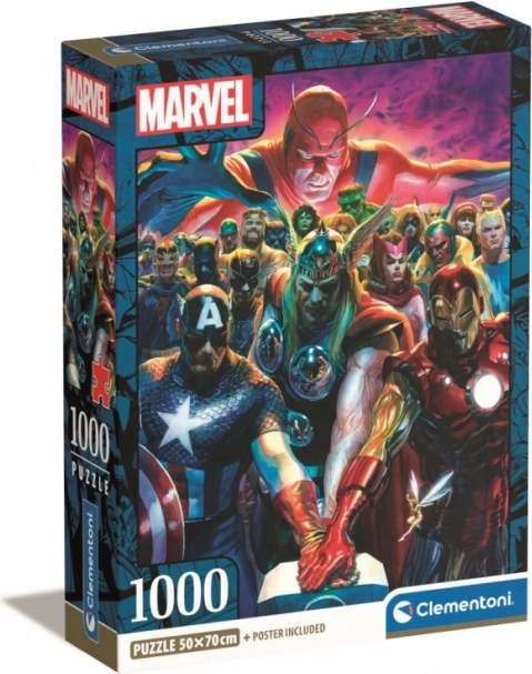 Παζλ 1000 κομματιών Marvel Avengers