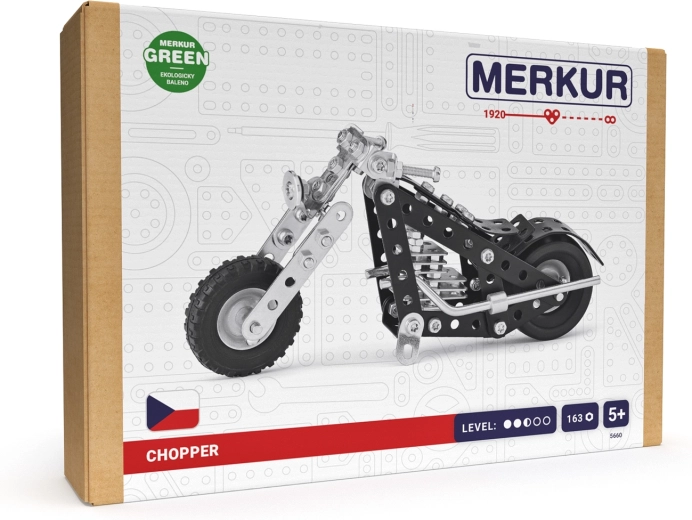 Κατασκευαστικό σετ Merkur Chopper – 163 κομμάτια