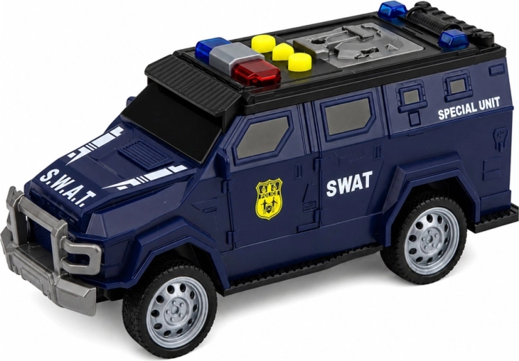 Ανθεκτική εμφάνιση SWAT και έντονη σήμανση