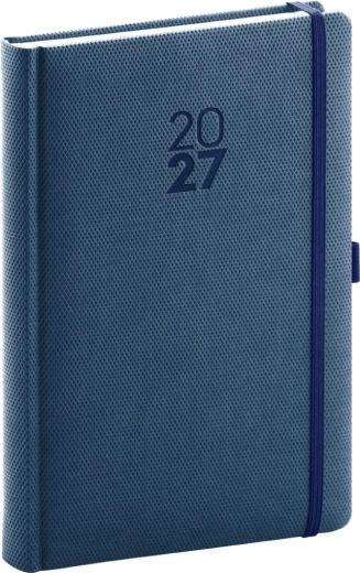 Notique ημερήσιο ημερολόγιο Diamante 2027 μπλε 15 × 21 cm