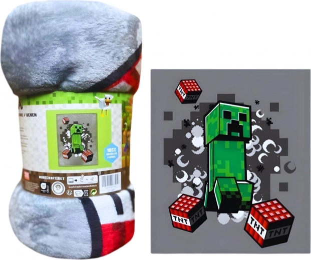 XXL φλις κουβέρτα Minecraft de lux
