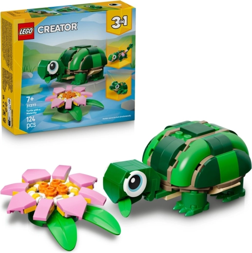 LEGO Creator 3σε1 Χελώνα με νούφαρο