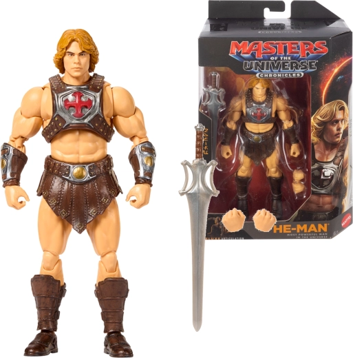 Mattel Masters of the Universe Chronicles φιγούρα He-Man με αξεσουάρ - 1 τεμάχιο