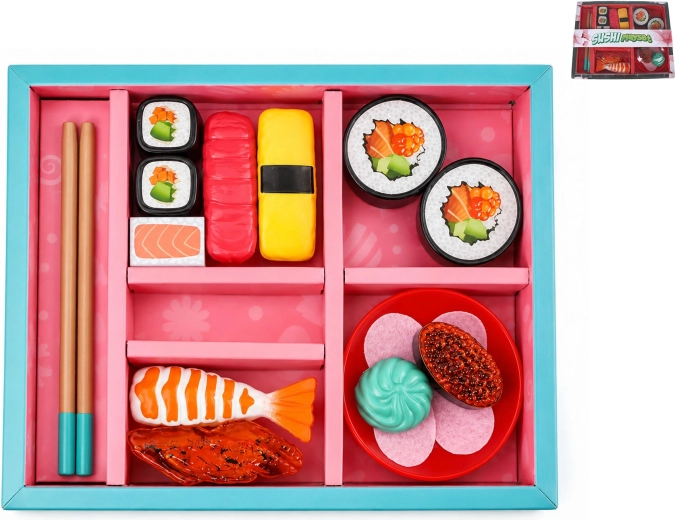 Σετ παιχνιδιού Sushi Kawaii, 19 τεμάχια