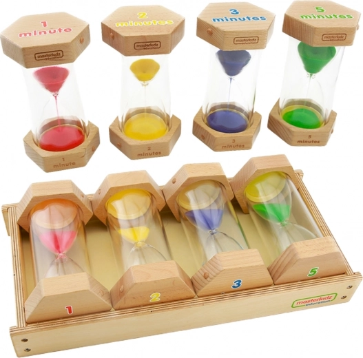Masterkidz σετ κλεψύδρων – εκμάθηση του χρόνου