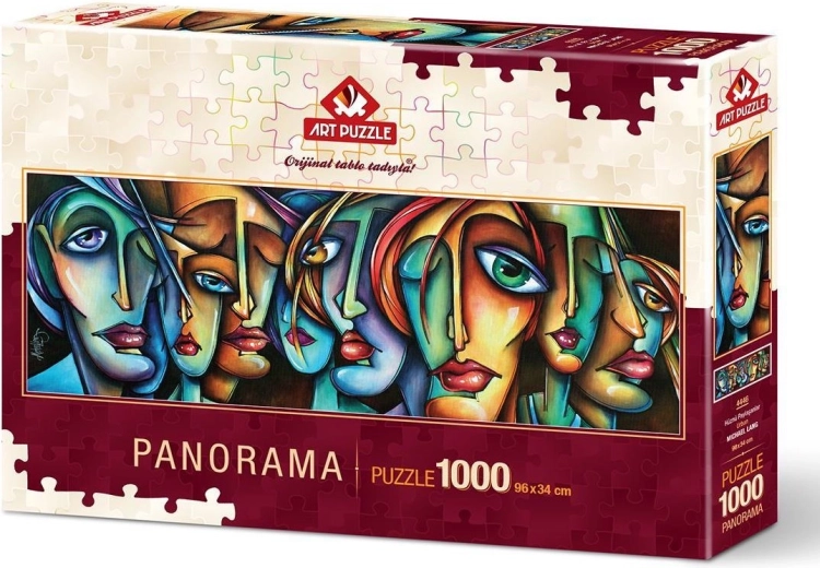 Πανοραμικό παζλ ART PUZZLE Πρόσωπα 1000 κομμάτια