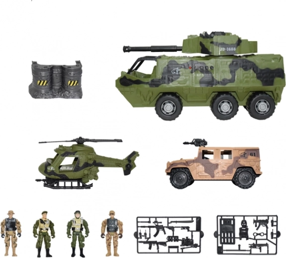 Πλήρες σετ οχημάτων για διάφορες αποστολές