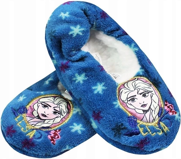 Παντόφλες Frozen Elsa – μπλε με αντιολισθητικό