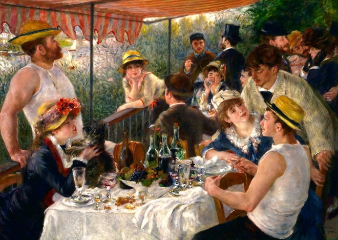 Παζλ Auguste Renoir: Πρωινό των κωπηλατών 1000 κομμάτια