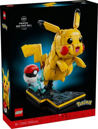 LEGO Pokémon Πίκατσου και Pokéball – συλλεκτικό μοντέλο