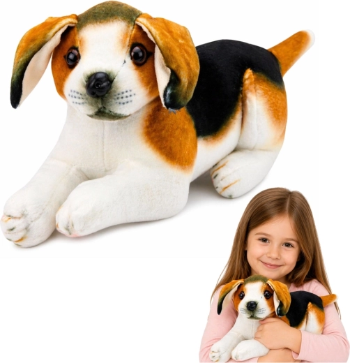 Λούτρινο σκυλάκι beagle 25 cm