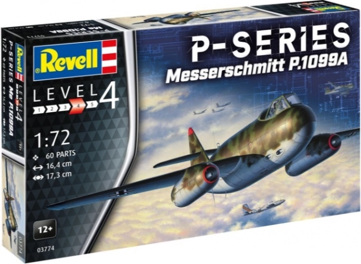 Μοντέλο αεροσκάφους Messerschmitt P.1099A 1/72