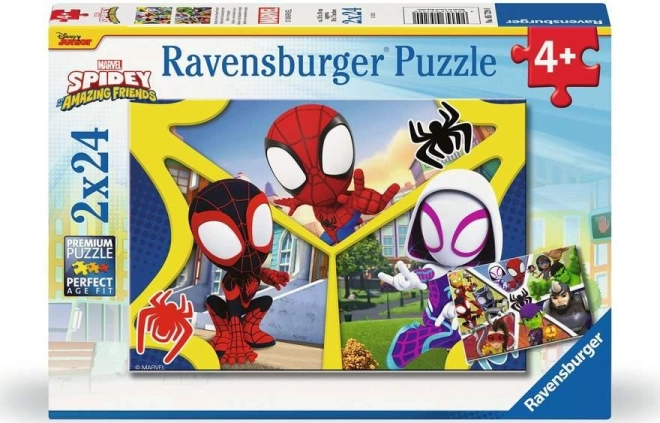 Παζλ Ravensburger Spidey 2x24 κομμάτια