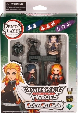 Συλλεκτικό σετ φιγούρων Sylvanian Families Demon Slayer με τους Kyojuro, Giyu και Shinobu