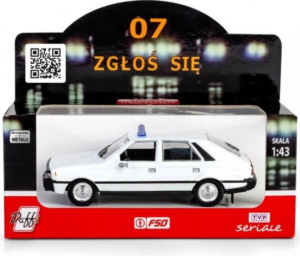Πολωνικό αστυνομικό αυτοκίνητο POLONEZ 07 zgłoś się, 1:43, μεταλλικό μοντέλο