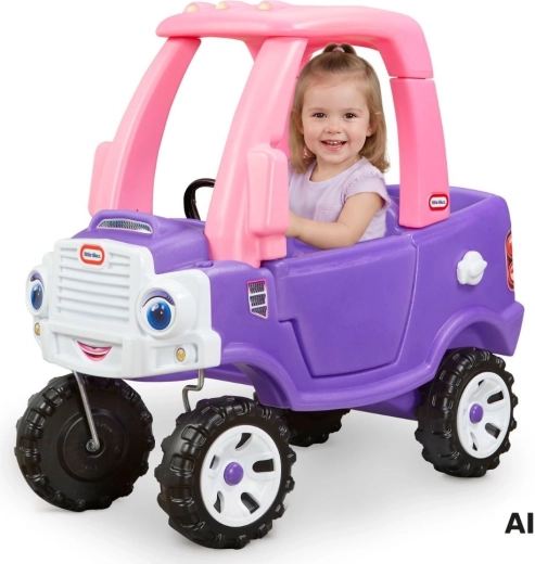Παιδικό οχηματάκι ισορροπίας Little Tikes off-road αυτοκίνητο ροζ-μωβ