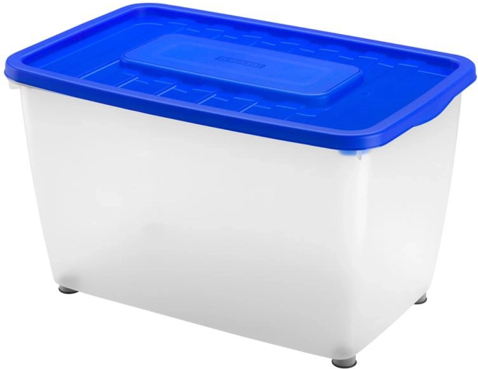 Πλαστικό κουτί αποθήκευσης με καπάκι HEIDRUN Mania 46 l