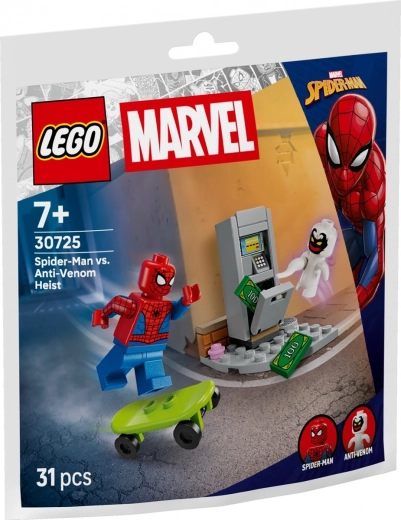 Σετ κατασκευών Super Heroes Spider-Man vs. Anti-Venom – ληστεία