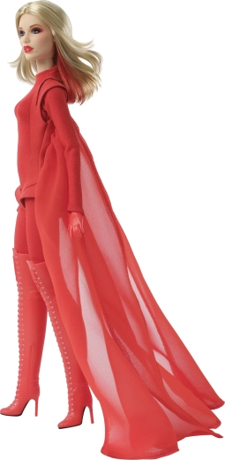 Εμβληματικό κόκκινο σύνολο με κάπα