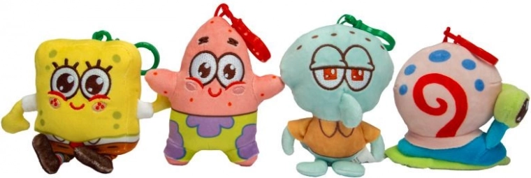 Λούτρινο μπρελόκ Squishy SPONGEBOB SQUAREPANTS 10 cm