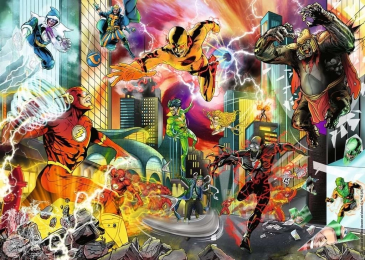 Παζλ DC Comics Flash 1000 κομμάτια RAVENSBURGER