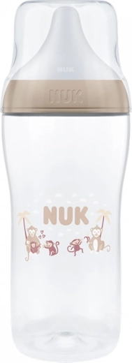 Μπιμπερό NUK Perfect Match με έλεγχο θερμοκρασίας XL monkey 360 ml