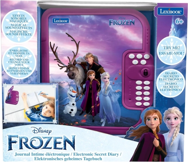 Ηλεκτρονικό μυστικό ημερολόγιο FROZEN της Lexibook