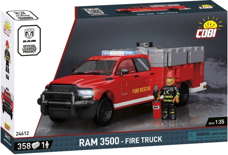Cobi RAM 3500 Πυροσβέστες 1:35 (358 τεμ., φιγούρα)