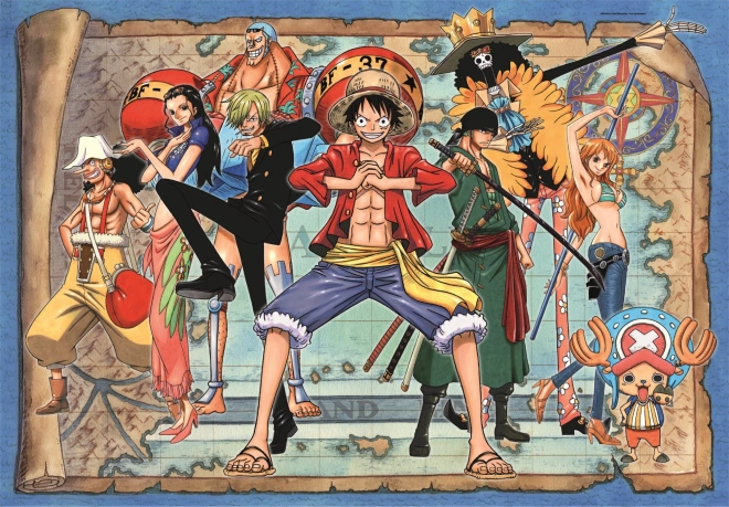 Παζλ ONE PIECE Anime Collection 500 κομμάτια από την Clementoni