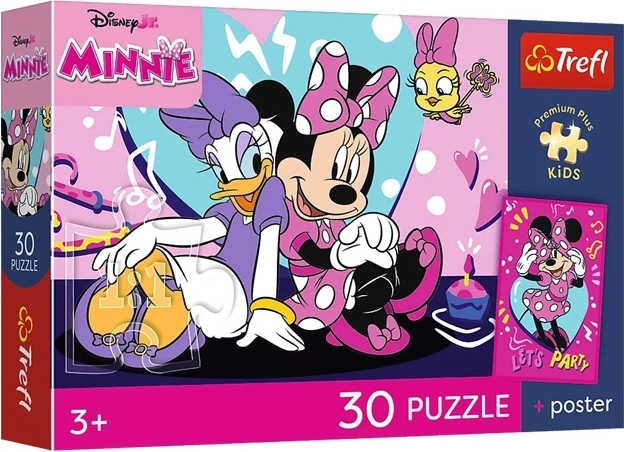Παζλ Premium Plus Kids Χαρούμενη Minnie (30 κομμάτια)