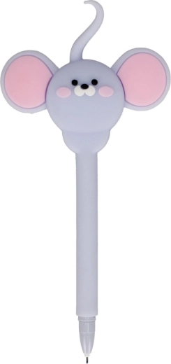 Χαριτωμένο σιλικονούχο topper ποντικάκι