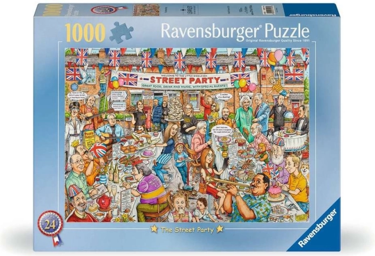 Παζλ Ravensburger Best of British: Υπαίθρια γιορτή 1000 κομμάτια