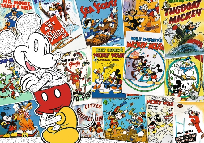 Παζλ 1000 κομματιών DISNEY – Στον κόσμο του Mickey