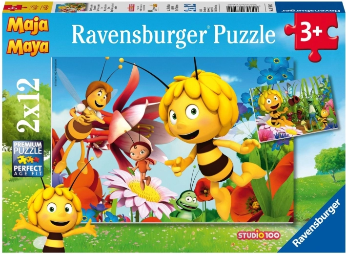 Παζλ Ravensburger Μέλισσα Μάγια 2x12 κομμάτια