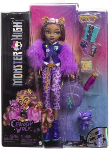 Κούκλα Monster High Clawdeen Wolf με αξεσουάρ