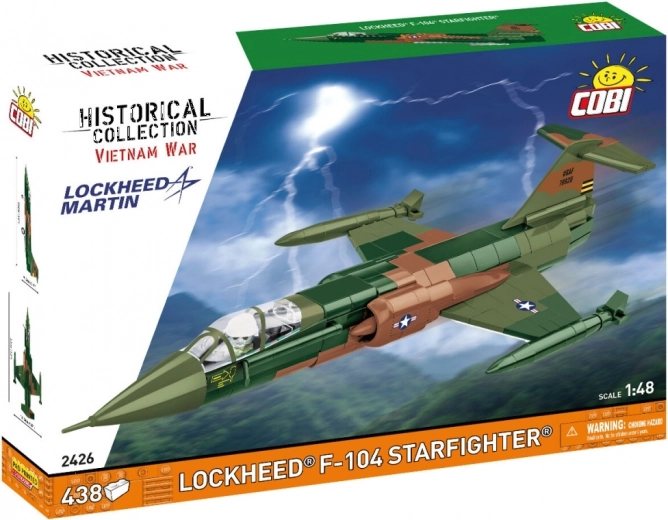 Κατασκευαστικό σετ COBI Lockheed F-104 Starfighter Vietnam War 1:48
