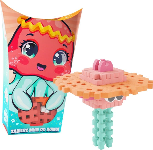 Κατασκευαστικό σετ Mini Waffle Pocket Pets – Μέδουσα