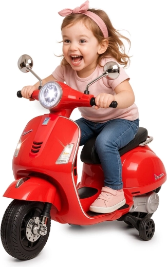 Παιδικό ηλεκτρικό σκούτερ Vespa GTS 125 κόκκινο