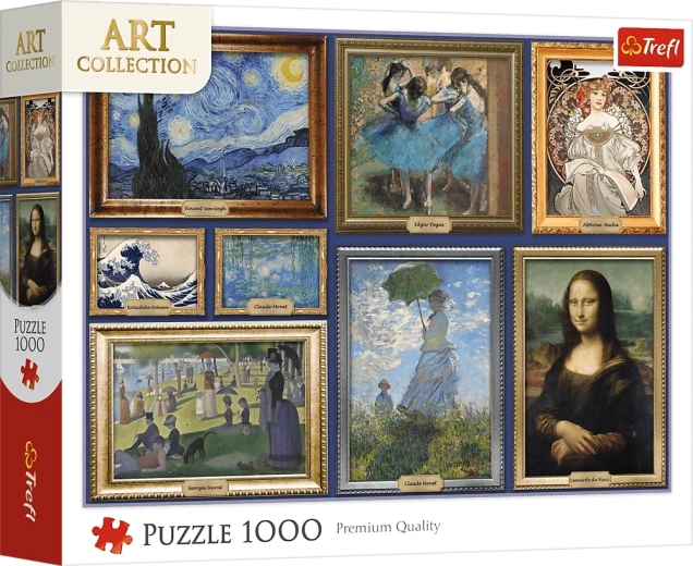 Trefl παζλ Art Collection: συλλογή αριστουργημάτων τέχνης 1000 κομμάτια