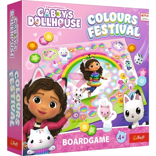 Επιτραπέζιο παιχνίδι Colours Festival – GABBY'S DOLLHOUSE