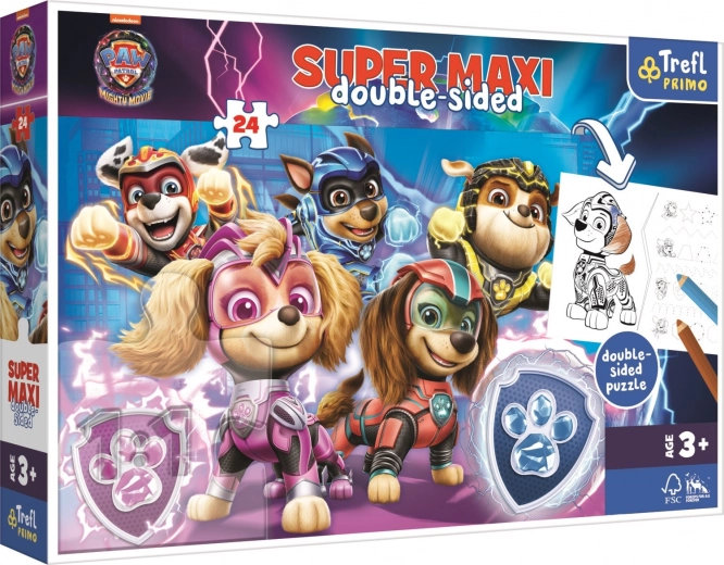 Παζλ 24 κομμάτια Super Maxi PAW Patrol