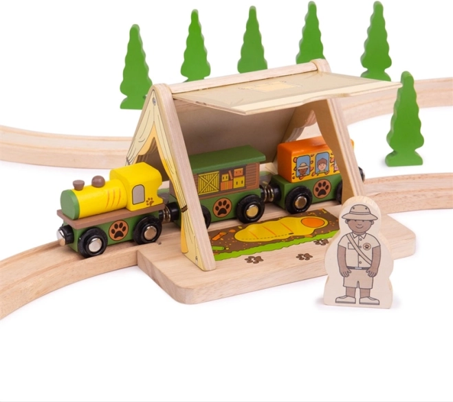Bigjigs Rail σαφάρι σκηνή