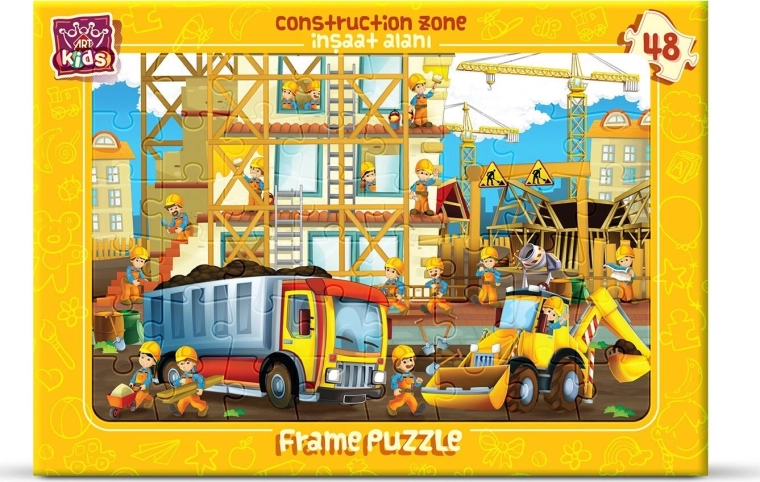 Παζλ Στο εργοτάξιο 48 κομμάτια ART PUZZLE